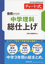 チャート式シリーズ 基礎からの 中学理科 総仕上げ 数研出版 学参ドットコム